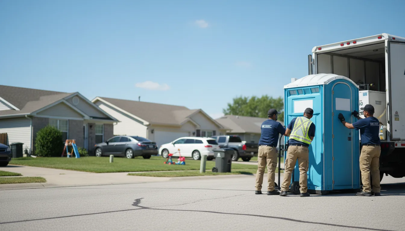 Standard Porta Potty Rentals in Cedar Rapids, NE near me